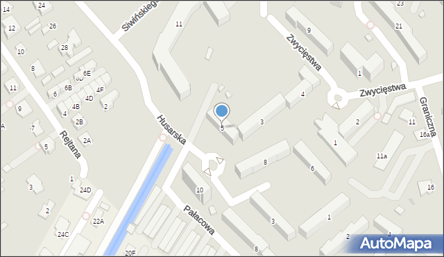 Legionowo, Wilanowska, 5, mapa Legionowo