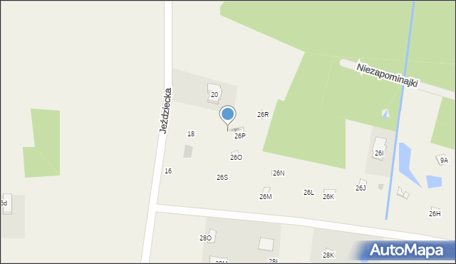 Lipowo, Wierzbowa, 26T, mapa Lipowo