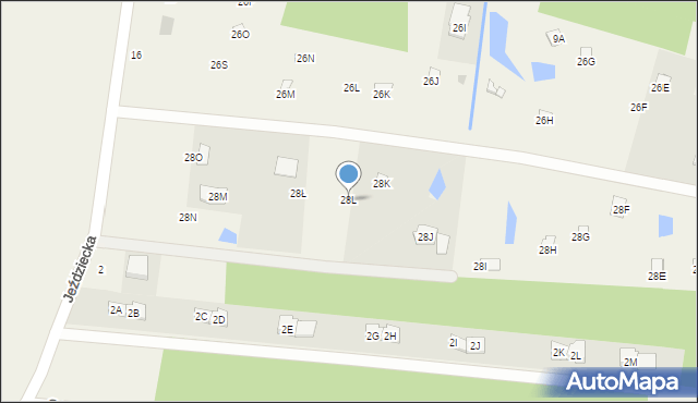 Lipowo, Wierzbowa, 28L, mapa Lipowo