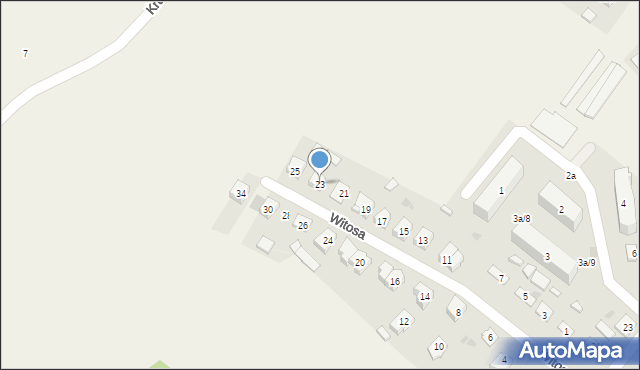 Lisewo, Witosa Wincentego, 23, mapa Lisewo