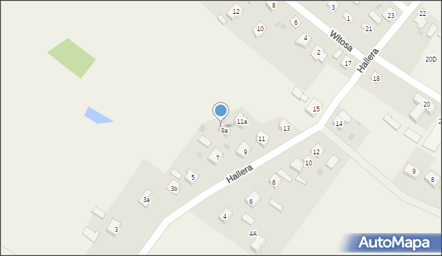 Lisewo, Witosa Wincentego, 9a, mapa Lisewo
