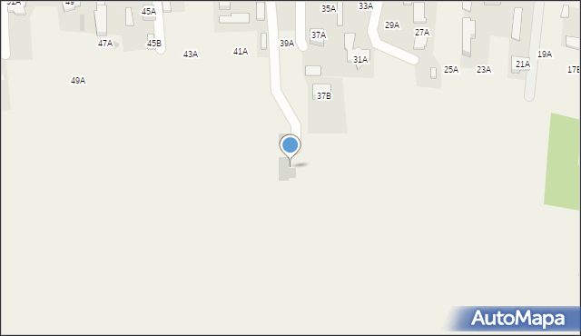 Lisia Góra, Witosa Wincentego, 39b, mapa Lisia Góra