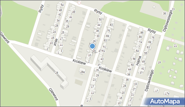 Łódź, Wichrowa, 12, mapa Łodzi