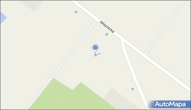 Łomazy, Wisznicka, 29, mapa Łomazy