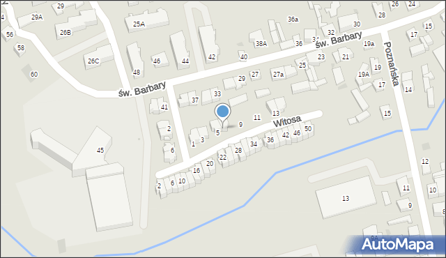Lubawa, Witosa Wincentego, 7, mapa Lubawa