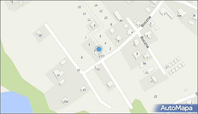 Lubin, Wikingów, 1, mapa Lubin