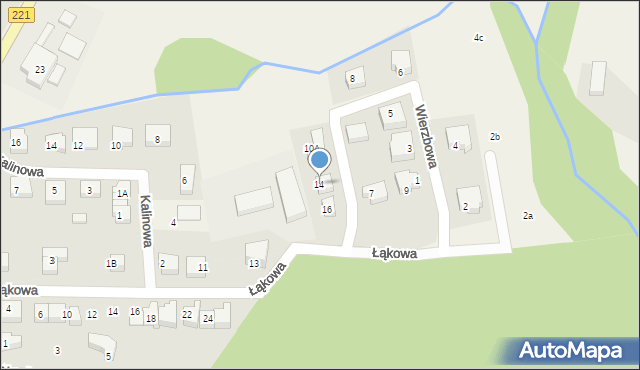 Lublewo Gdańskie, Wierzbowa, 14, mapa Lublewo Gdańskie