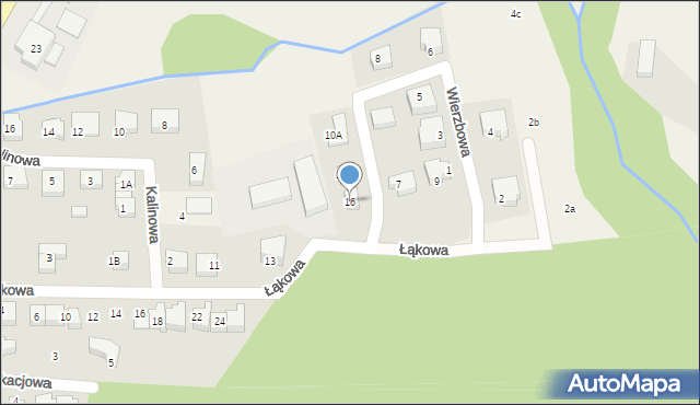 Lublewo Gdańskie, Wierzbowa, 16, mapa Lublewo Gdańskie
