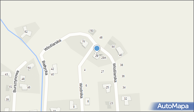 Lusówko, Wioślarska, 29, mapa Lusówko