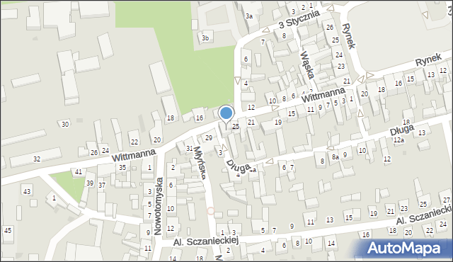 Lwówek, Wittmanna Stefana, 27, mapa Lwówek