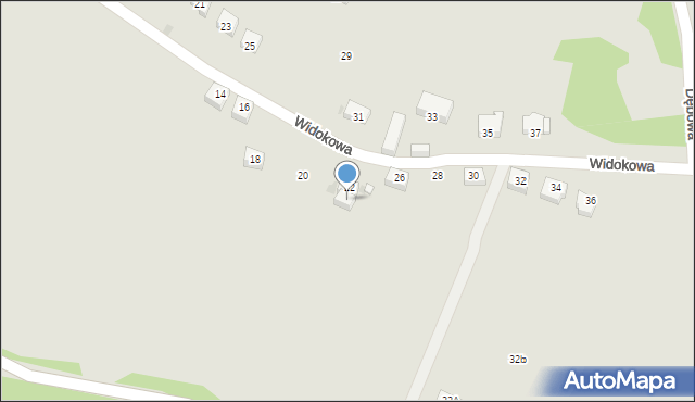 Lwówek Śląski, Widokowa, 24, mapa Lwówek Śląski