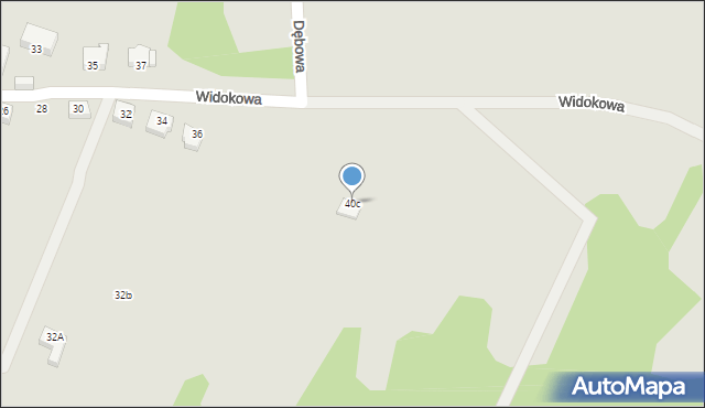 Lwówek Śląski, Widokowa, 40c, mapa Lwówek Śląski