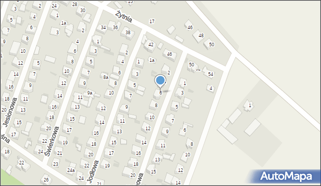 Maków Mazowiecki, Wierzbowa, 6, mapa Maków Mazowiecki