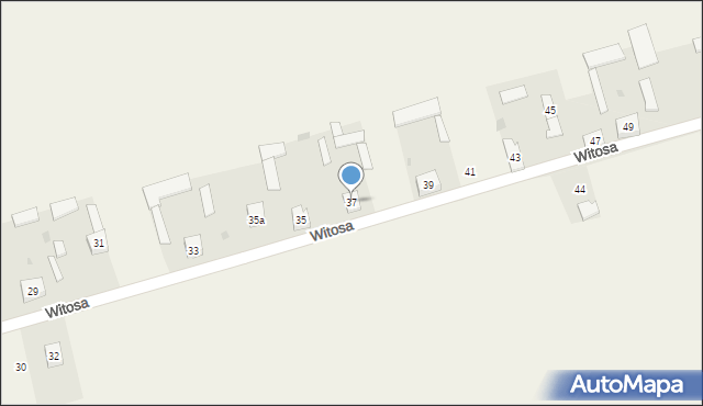 Mały Płock, Witosa Wincentego, 37, mapa Mały Płock