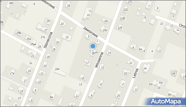 Marcinkowice, Wiosenna, 19, mapa Marcinkowice