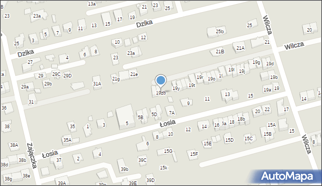Marki, Wilcza, 19zb, mapa Marki