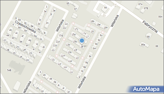 Marki, Wileńska, 23, mapa Marki