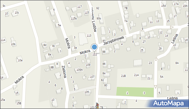 Marklowice, Wiosny Ludów, 111, mapa Marklowice