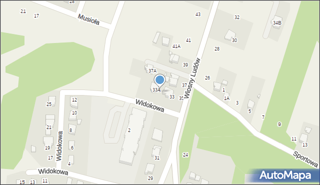 Marklowice, Wiosny Ludów, 35A, mapa Marklowice