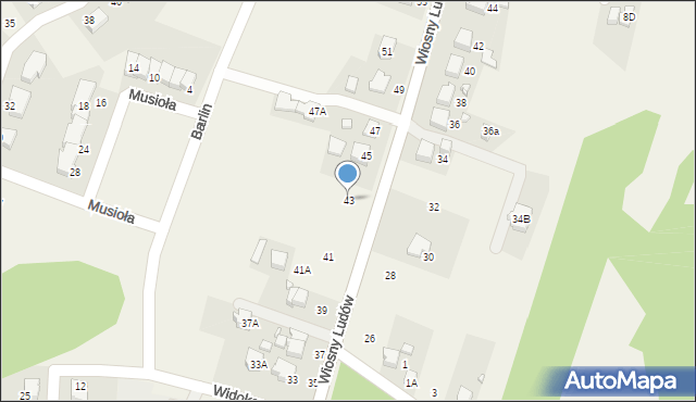 Marklowice, Wiosny Ludów, 43, mapa Marklowice