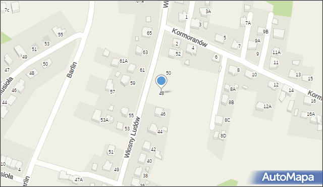 Marklowice, Wiosny Ludów, 48, mapa Marklowice