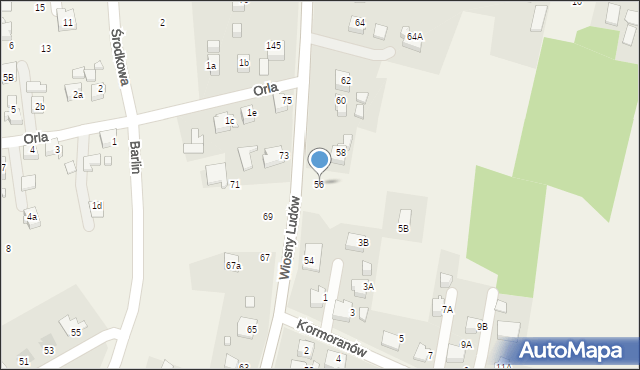 Marklowice, Wiosny Ludów, 56, mapa Marklowice