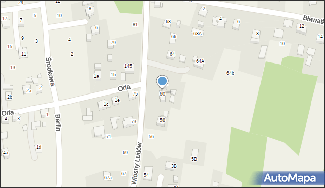 Marklowice, Wiosny Ludów, 60, mapa Marklowice