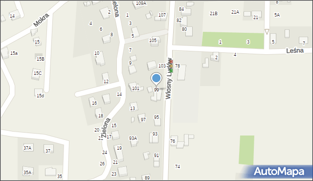 Marklowice, Wiosny Ludów, 99, mapa Marklowice