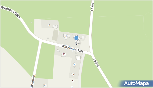Marszowice, Widokowa Góra, 2, mapa Marszowice
