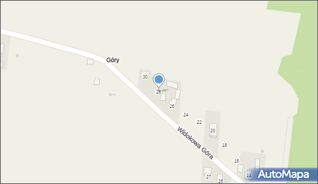 Marszowice, Widokowa Góra, 28, mapa Marszowice