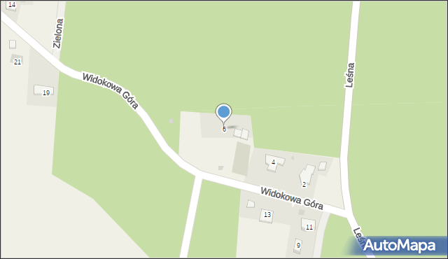 Marszowice, Widokowa Góra, 6, mapa Marszowice