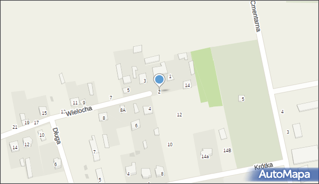 Miastkowo, Wielocha Kacpra, 2, mapa Miastkowo