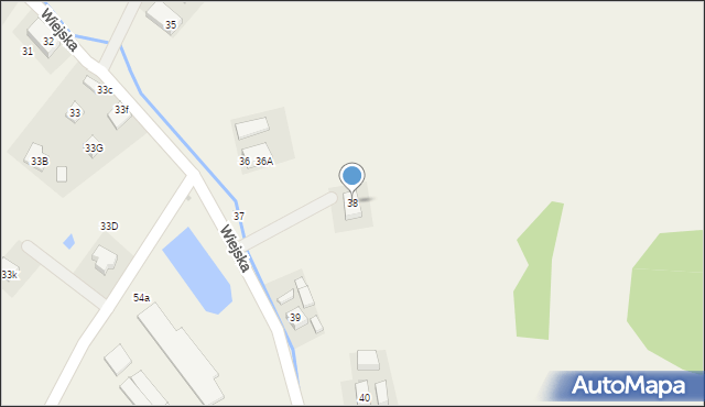 Michałkowa, Wiejska, 38, mapa Michałkowa