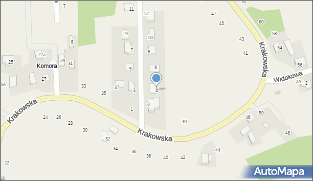 Michałowice, Wichrowe Wzgórze, 4, mapa Michałowice