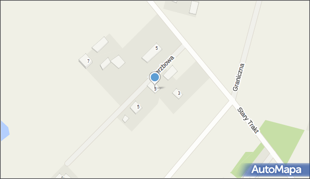 Michrów, Wierzbowa, 3, mapa Michrów