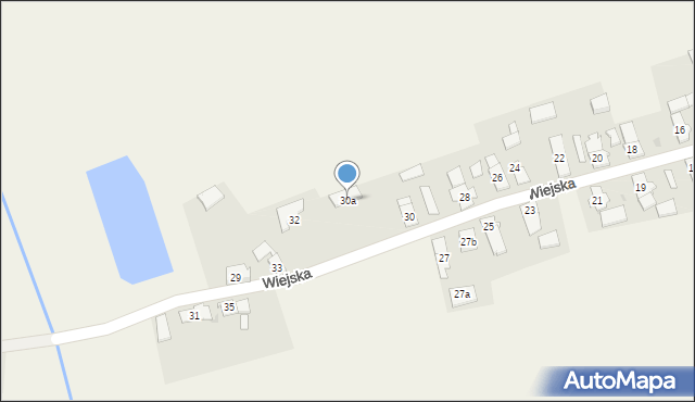 Miejsce, Wiejska, 30a, mapa Miejsce
