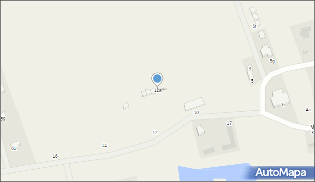 Mielenko, Wierzbowa, 12a, mapa Mielenko