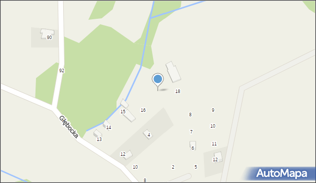 Miłków, Witka, 17, mapa Miłków