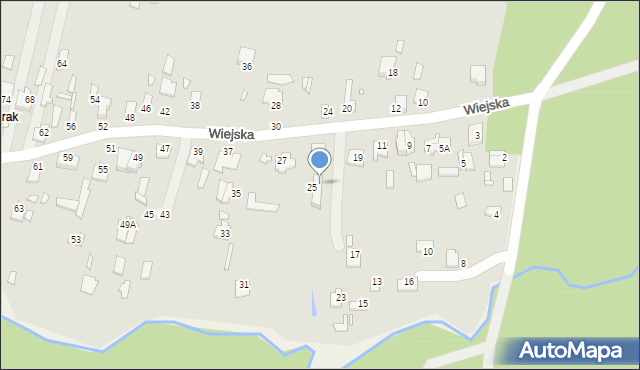 Mińsk Mazowiecki, Wiejska, 25A, mapa Mińsk Mazowiecki