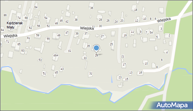Mińsk Mazowiecki, Wiejska, 29, mapa Mińsk Mazowiecki