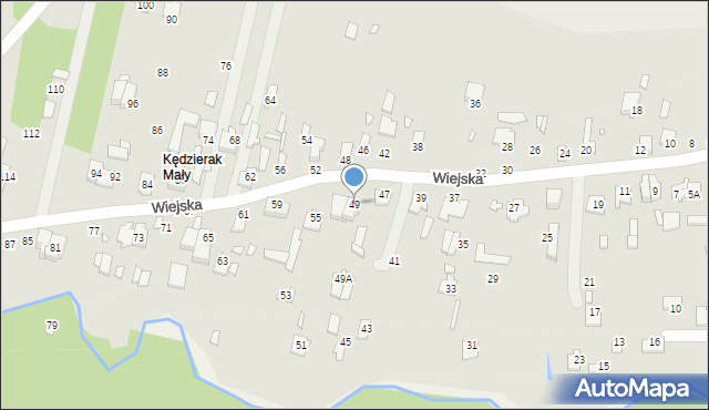 Mińsk Mazowiecki, Wiejska, 49, mapa Mińsk Mazowiecki