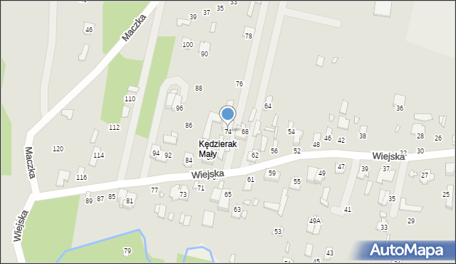 Mińsk Mazowiecki, Wiejska, 74, mapa Mińsk Mazowiecki