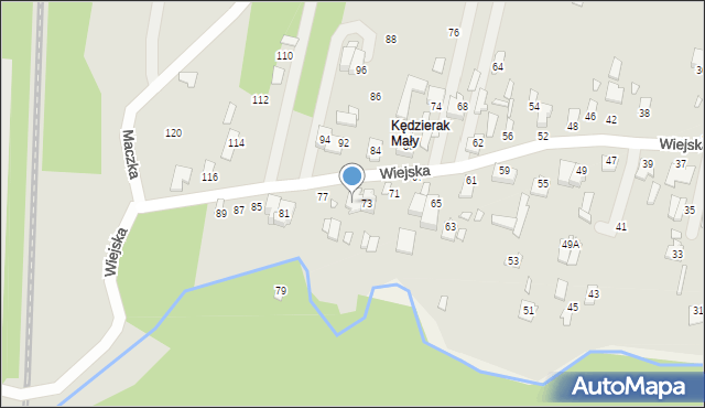 Mińsk Mazowiecki, Wiejska, 75, mapa Mińsk Mazowiecki