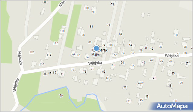 Mińsk Mazowiecki, Wiejska, 80, mapa Mińsk Mazowiecki
