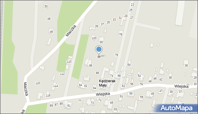 Mińsk Mazowiecki, Wiejska, 88, mapa Mińsk Mazowiecki