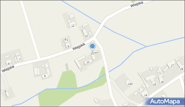 Mirostowice Dolne, Wiejska, 11, mapa Mirostowice Dolne