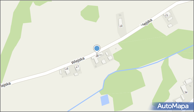 Mirostowice Dolne, Wiejska, 18, mapa Mirostowice Dolne