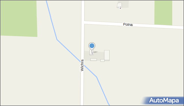 Mniszków, Wichra, kpt., 1, mapa Mniszków