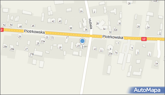 Mniszków, Wichra, kpt., 2, mapa Mniszków