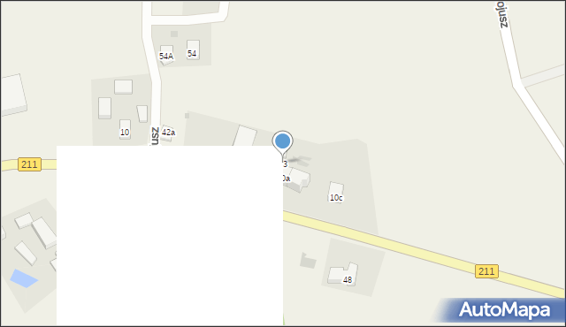 Mojusz, Wiśniowa, 4, mapa Mojusz